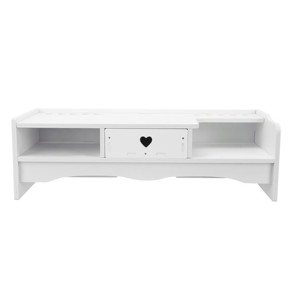 OUNONA Computer Heightened Shelf Perfect for Most Computers Office