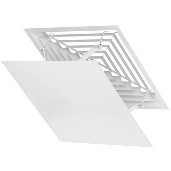 OUNONA Central Air Conditioner Deflector Easy to Clean and Maintain White