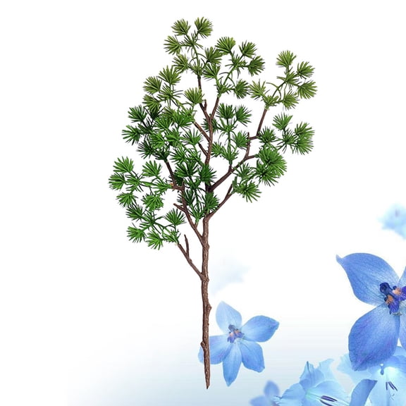 OUNONA Cones Leaves Artificial Pine Needles Simulation Plant Imitation