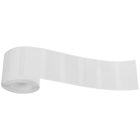 OUNONA White Adhesive Label Stickers for Jars and Bottles, Multi-Purpose Organizing Labels for Home, Office, and Kitchen Use