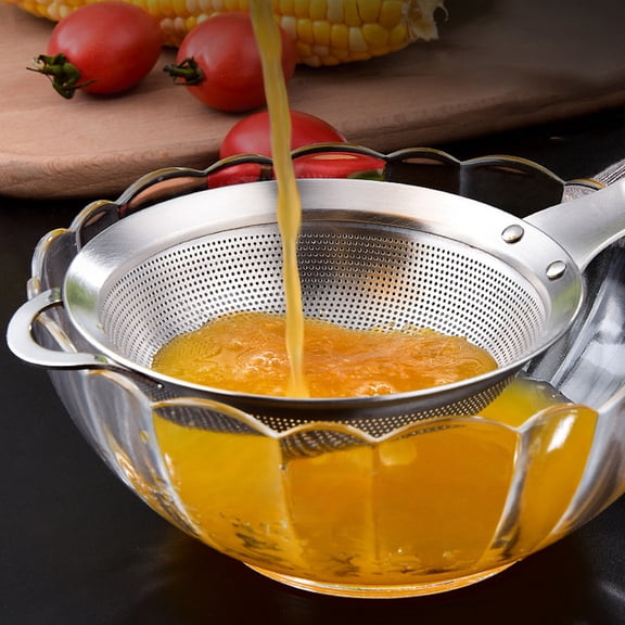 OUNONA Nut Milk Strainer Stainless Steel Cooking Helper 1Pack