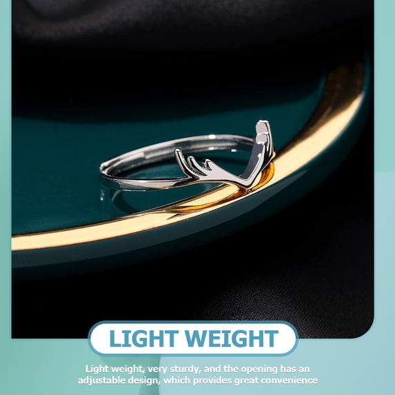 OUNONA Adjustable Copper Couple with Romantic Color Design, Perfect Valentine's Day Gift for Him and Her