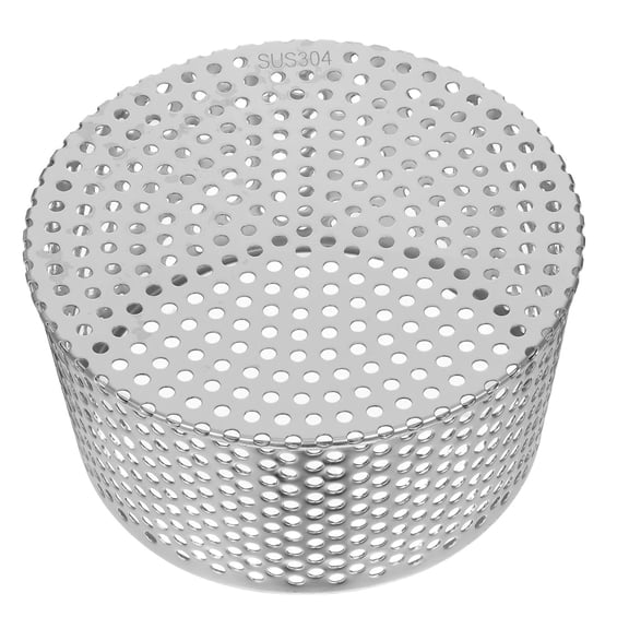 OUNONA Corrosion Resistant Stainless Steel Dome Floor Drain Cover for Efficient Home Drainage