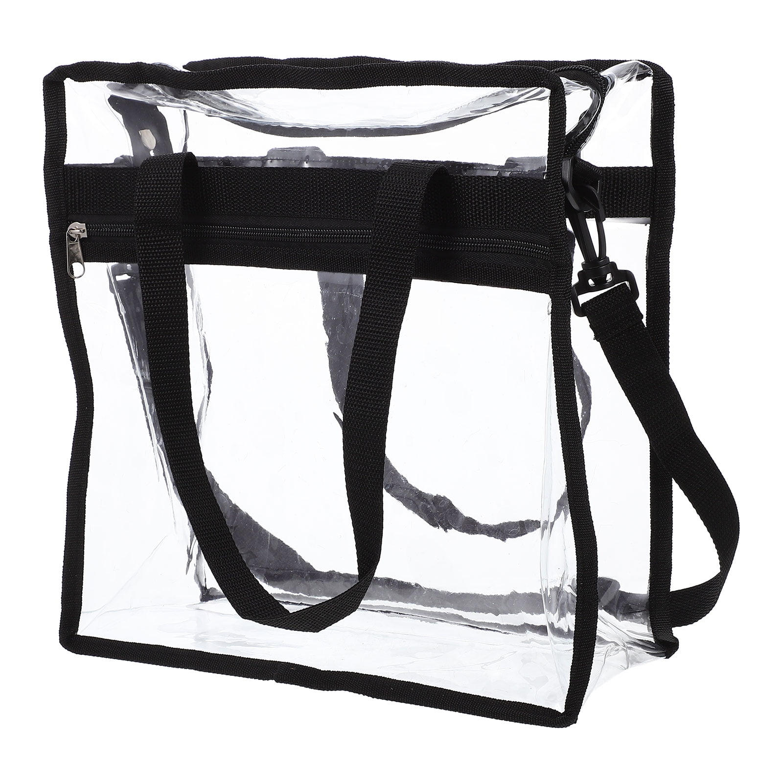 OUNONA Cosmetic Transparent Shoulder Bag Wallet Work Miss - Walmart.com