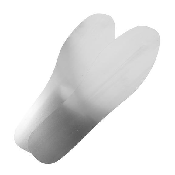 OUNONA Crease Protectors Anti-nail Insoles Man Women's 31.00X12.50X0.10CM Silver