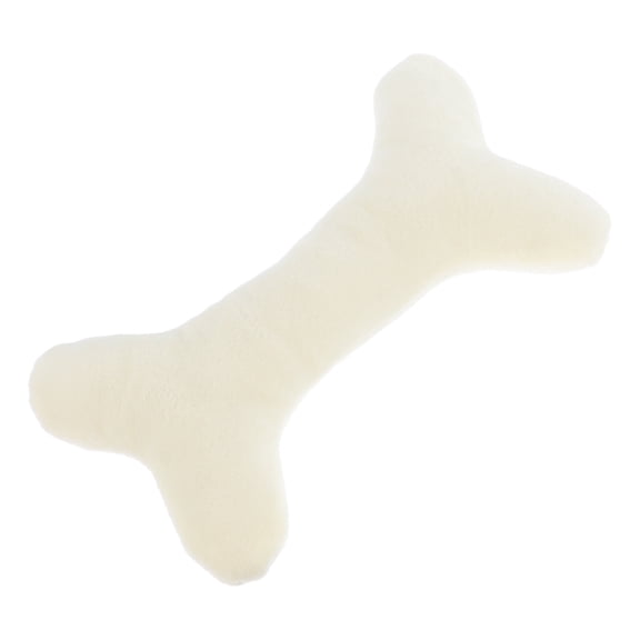 OUNONA Decorative Bone Design Plush Pillow Cushion Soft Comfortable Throw Pillow for Sofa Car