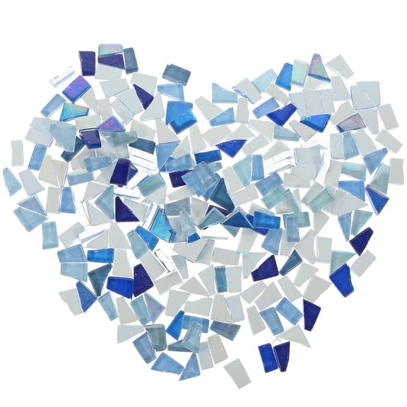 OUNONA Creative Mosaic Tiles 1 Bag Irregular Shape Decorative Craft Tiles for Flowerpots Jewelry Making and Projects