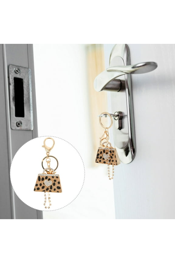 Creative Portable Assorted Color Keychain Decorative Stylish Key Chains for Bag Design