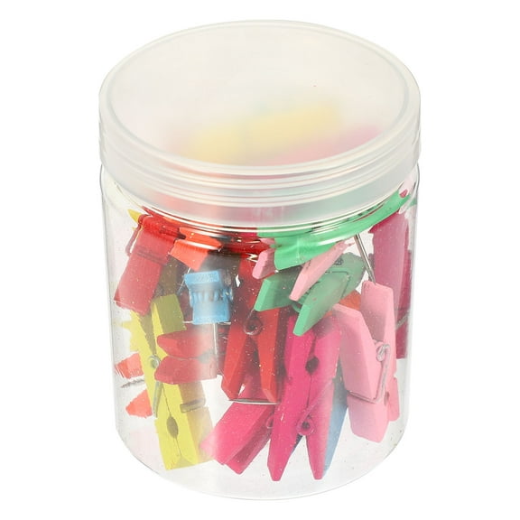 OUNONA Creative Push Pin Clips for Fixing Photos Notes Papers with Stainless Steel Assorted Color Small Size Lightweight