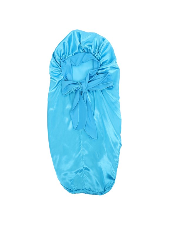 Satin Sky Tube Sleep Hat Lightweight Breathable Fabric Secure Fit