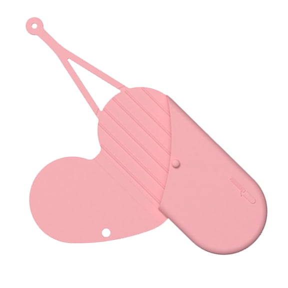 OUNONA Curling Iron Anti-perm Bag Hair Dryer Storage Bag Travel 29.00X12.50X2.00CM Pink