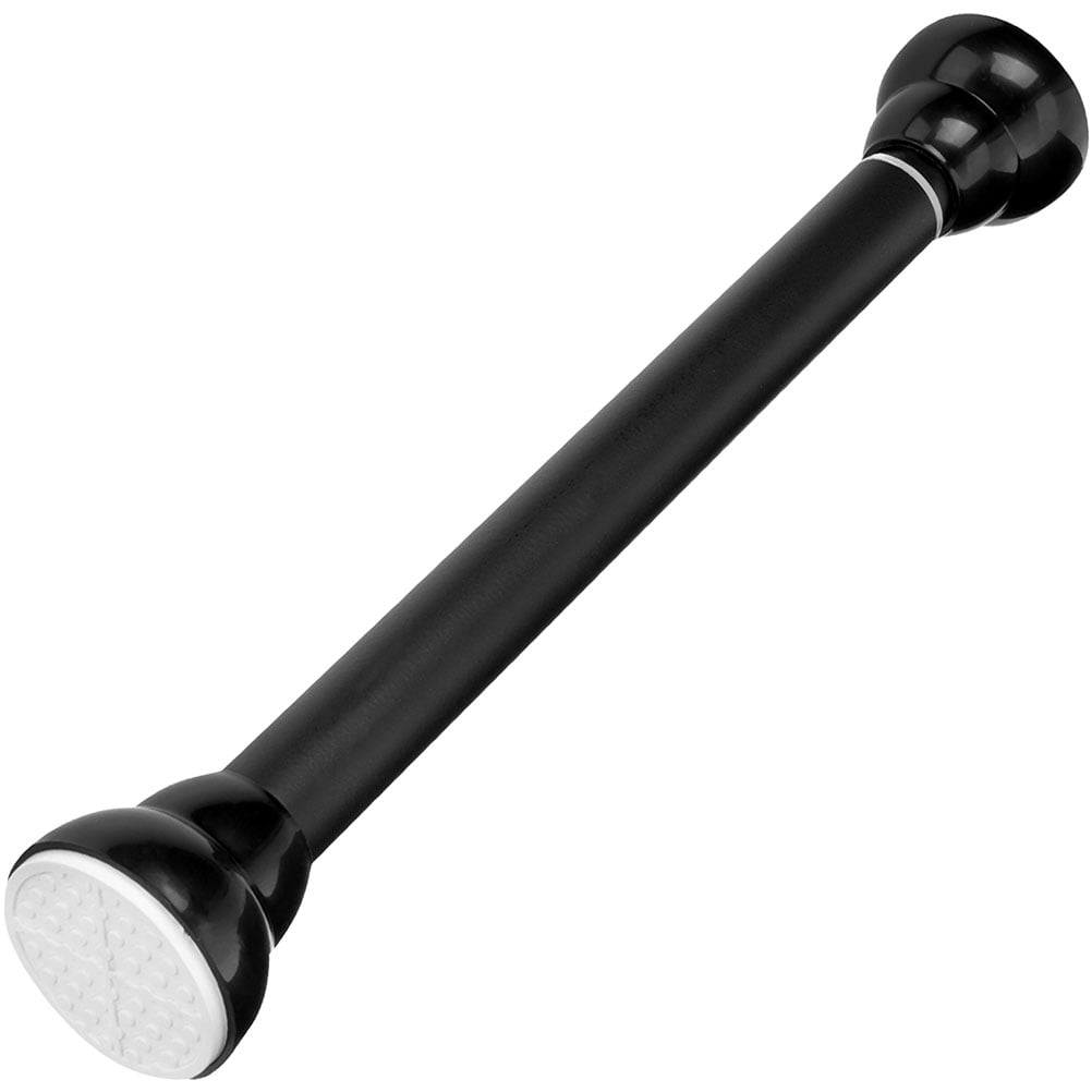 OUNONA Curtain Tension Rods White Shower Perforated Bathroom Stick
