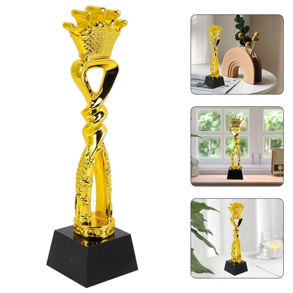 OUNONA Custom Trophy Ornaments Practical Party Game Prizes Child