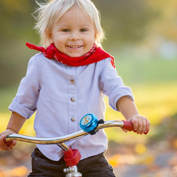 OUNONA Bike Ring Bicycle Bell Aluminum Alloy 1Set for Cycling