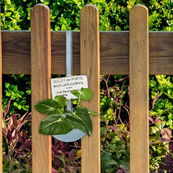 OUNONA Cute Flower Pot Spoon Shaped Plant Pot Adorable Cactus Succulents Funny Garden Flower Pot Decorative Balcony Unique Planter for Home Office Decor