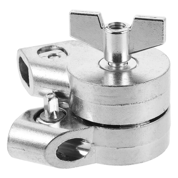OUNONA  Cymbal Stand Adapter Drum Cymbals Repairing Part Holder Silver