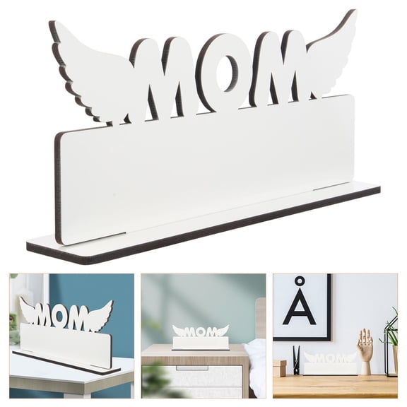 OUNONA DIY Sublimation Picture Frame for Table Decoration with Wood Material White Color 8x10 Inches