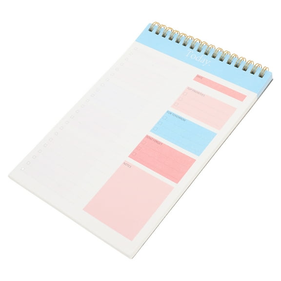 OUNONA  Daily Planning Notepad for Time Blocked Task Planner to Do List Notebook Scheduler Student