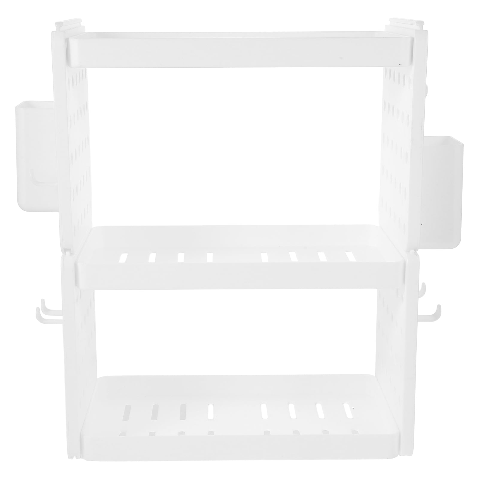 OUNONA Multi-Functional Desk Organizer with Mail Holder, Paper & Magazine Rack, Home Office Book Storage Accessory