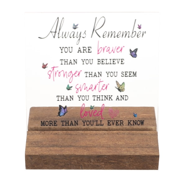 OUNONA Desk Sign Affirmations Aesthetic Welcome Wedding Office Desks Gifts
