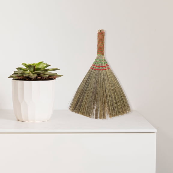 OUNONA Desktop Broom for Surface Cleaning Multi Dust Broom for Study Room 1Pack