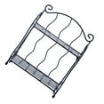 thumbnail image 1 of OUNONA  Desktop Storage Shelf Iron Bookshelf Easy Assembly Rack Office, 1 of 8