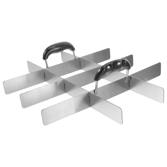 OUNONA Dessert Cutter and Cake Portioner Baking Tool Set for Home Bakers, Easy Cake Slicing and Serving