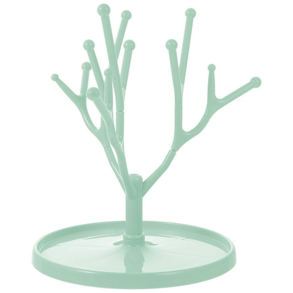 FOLOYORI Bottle Drying Rack Green 1Pcs 10.8X9In