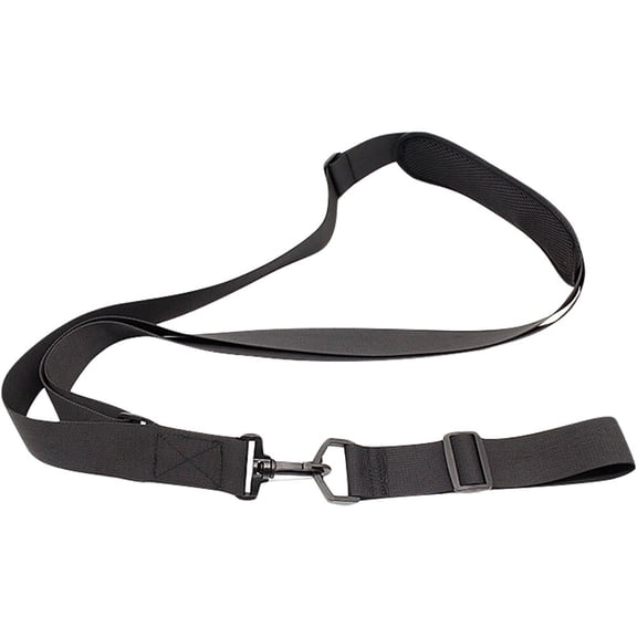 OUNONA Black Adjustable Lawn Trimmer Carrying Strap for Even Load Distribution on Shoulders