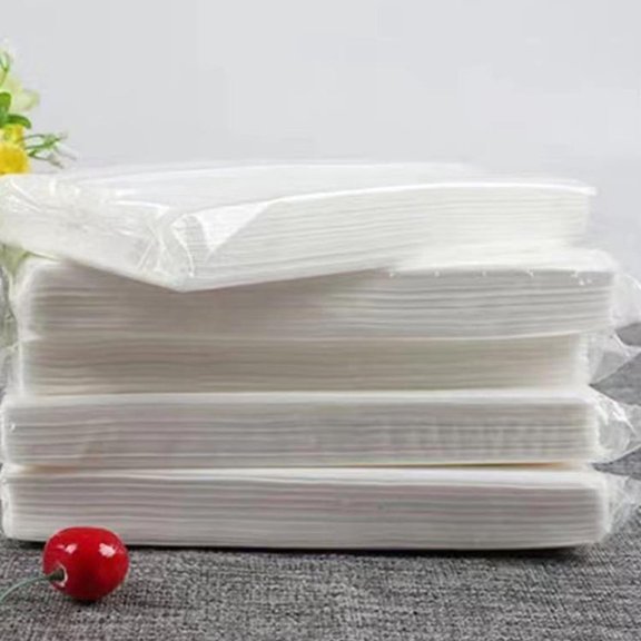 OUNONA Disposable Facial Tissue Paper Refill White for Car Hotel Restaurant Use