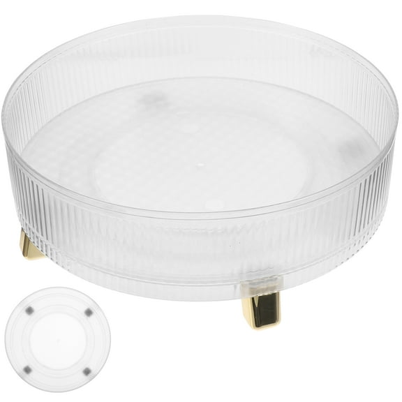 WEAVILUX Rotating Tray PET Storage Women Dresser 1Set