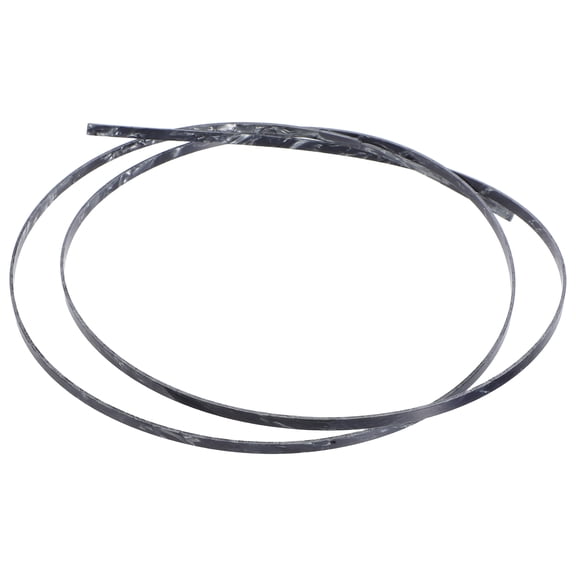 OUNONA Black Guitar Binding Strip 1650x6x1.5mm Fingerboard and Repair