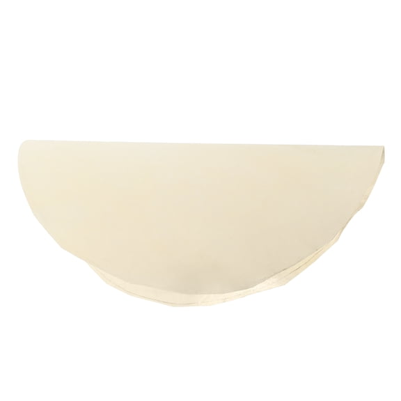 OUNONA Djembe Skin Drum Accessory Round Light Yellow Goat Skin 1 PCS