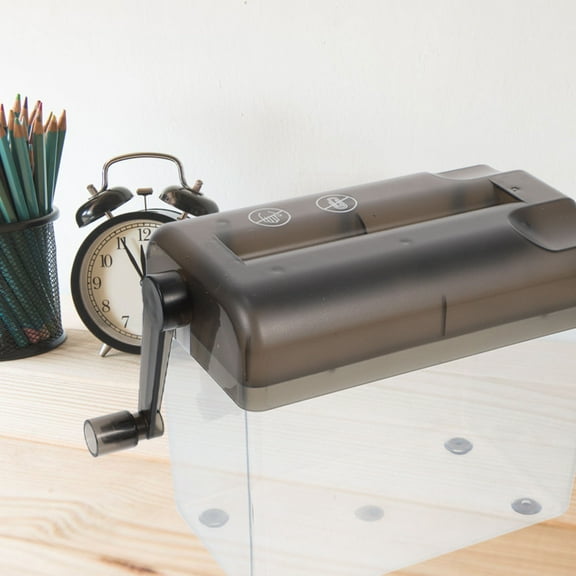 OUNONA Manual Desktop Paper Shredder Handheld Cutting for Office Use, Single Piece