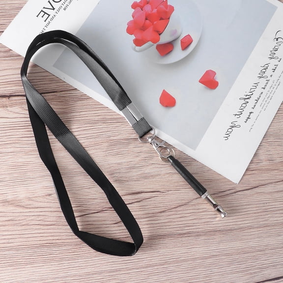 OUNONA Silent Dog Whistle with Adjustable Pitch and Strap for Effective Barking Control