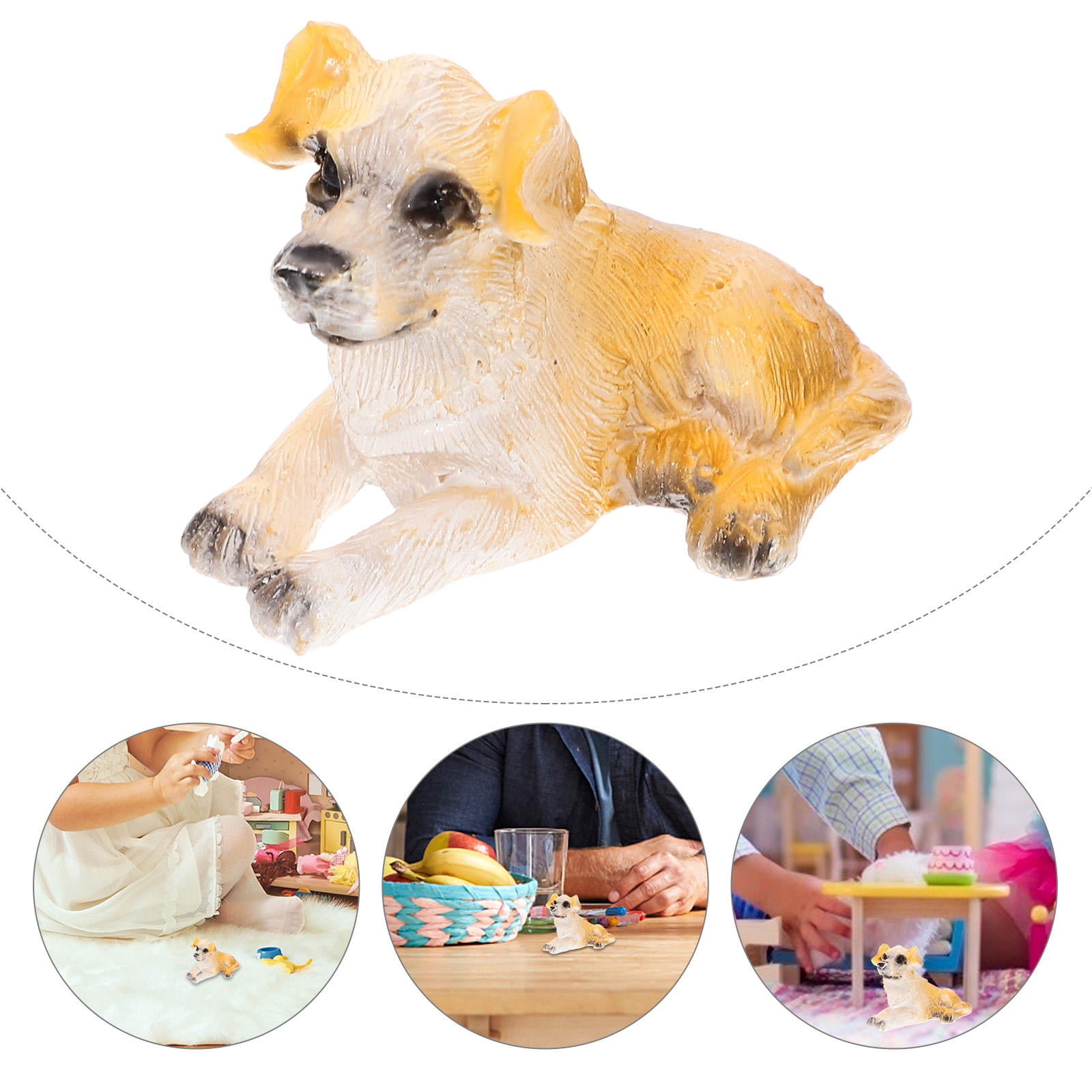 52 Piece Miniature Animal Set 52-Piece Mini Resin Animal Figurines Set ...