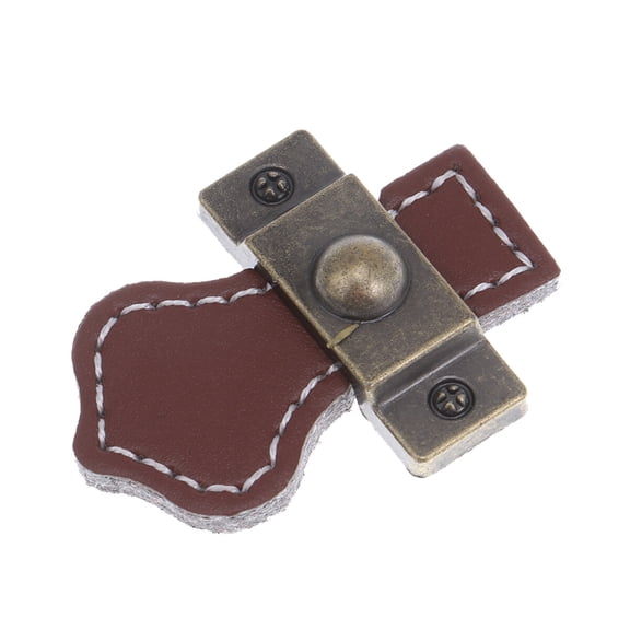 OUNONA  Drawer Leather Puller Cabinets Knobs Handles Kitchen Slider