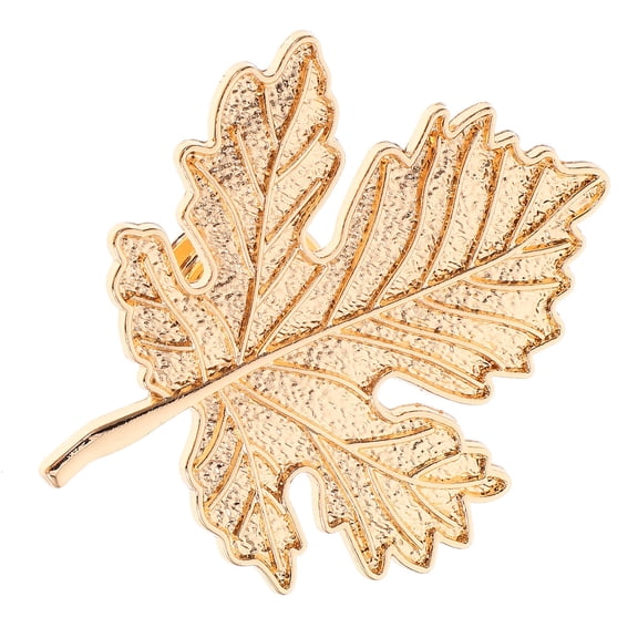 OUNONA Dresser Drawer Pulls Leaf Knob Zinc Alloy Handle Man