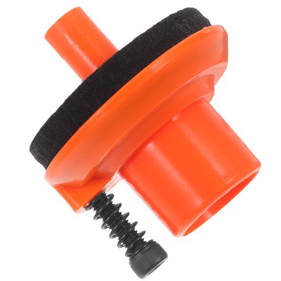 OUNONA Hi Hat Clutch Pad Replacement Felt for Drum Cymbal with Plastic and Felt Materials Red