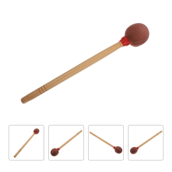 DRAFIDEEP Bass Drum Mallets Sticks Cotton 1Pcs 15.4X2.4X2.4In