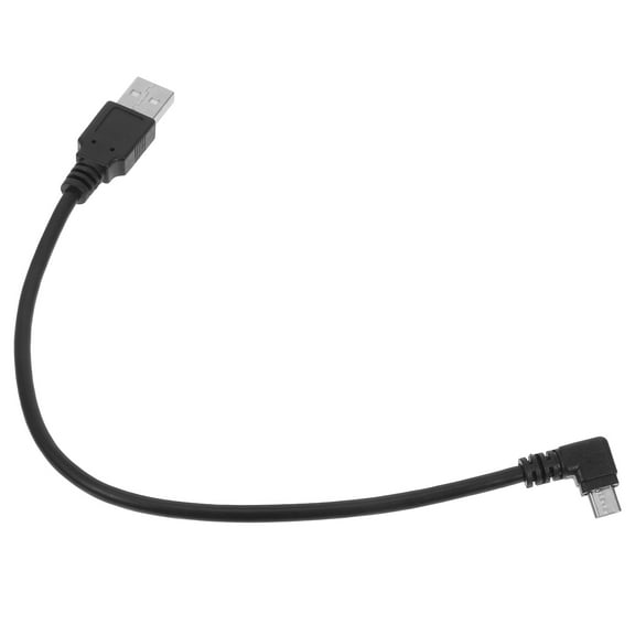 OUNONA Dual Elbow USB Charging Cable with 90 Degree Right Angle Connector, Compatible with Android Phones, Portable Travel Charger Cord