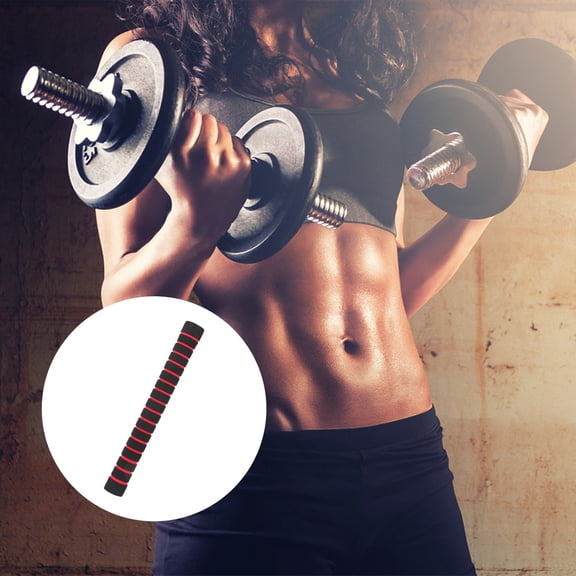 OUNONA Durable Stainless Steel Dumbbell Bar Extender Connector for Exercise