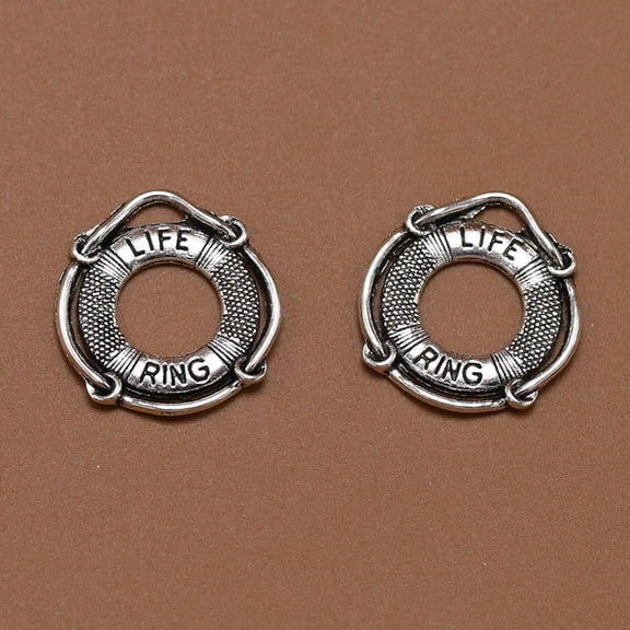 OUNONA Durable Alloy Pendant Charms for Jewelry Making Simple Stylish Design 20 Pieces Silver