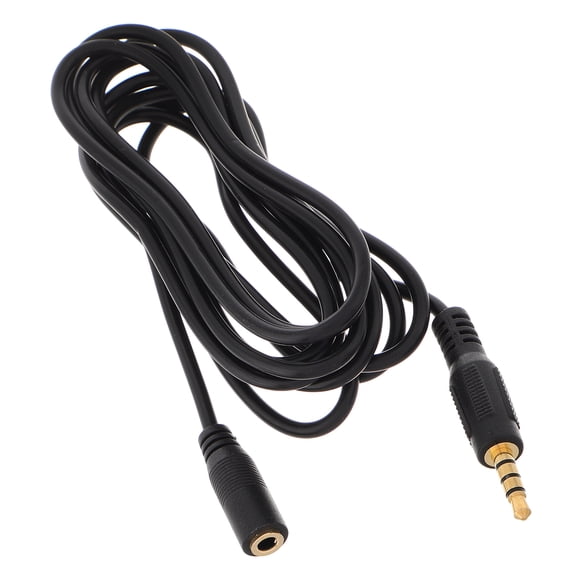 OUNONA Durable Audio Cable For Communication Needs Black Plastic 1Set