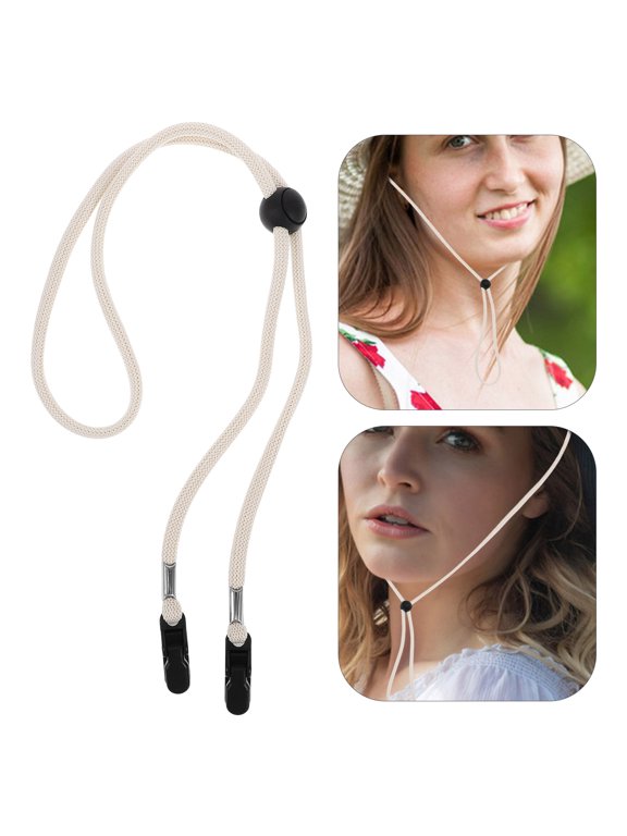 Comfortable Beige Hat Strap for Easy Installation on Multiple Hats
