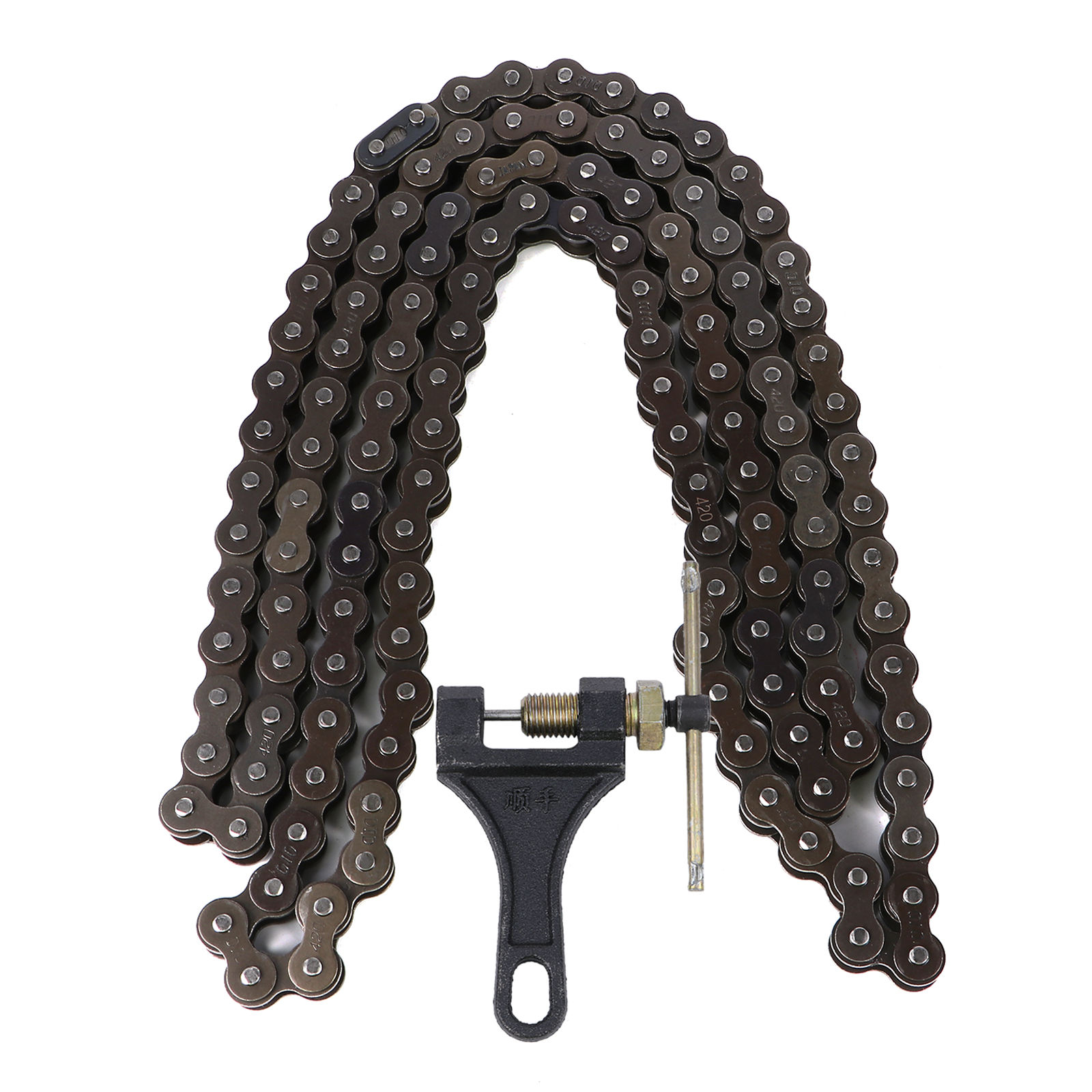 Maillon Triple En Acier Inoxydable Pour Chaîne à Rouleaux Triple 06BSS-3 ISO