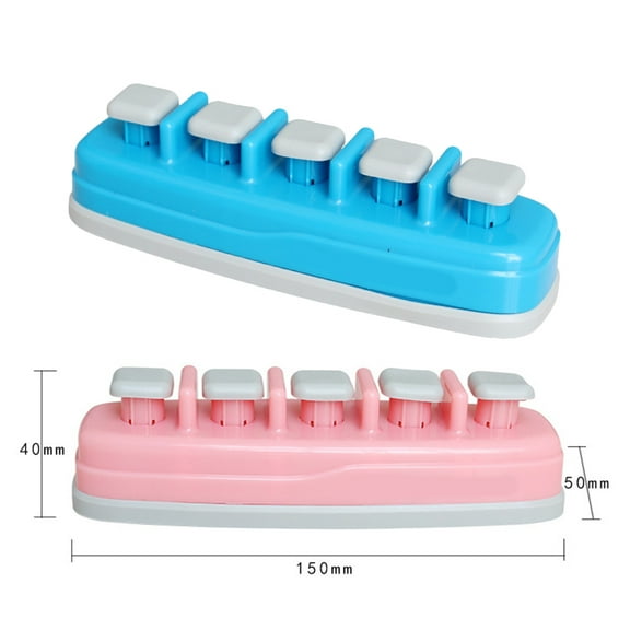 OUNONA Durable Blue Finger Trainer for Hand Exercises Enhances Flexibility and Mobility