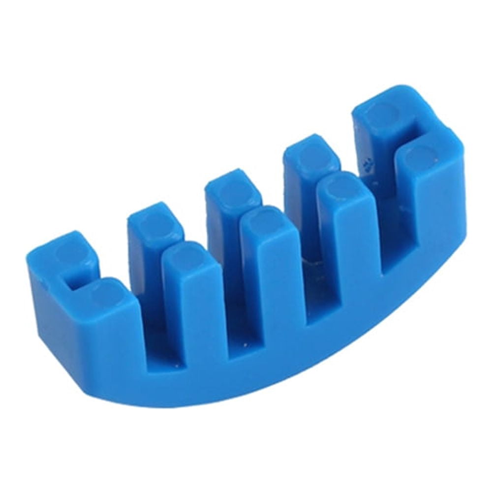 Volin Bridge OUNONA Durable Blue Rubber Violin Mute Protects Bridge and Reduces ...
