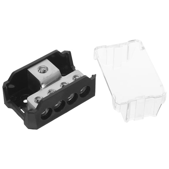 OUNONA Zinc Alloy Car Audio Power Distribution Block with Multiple Output Ports