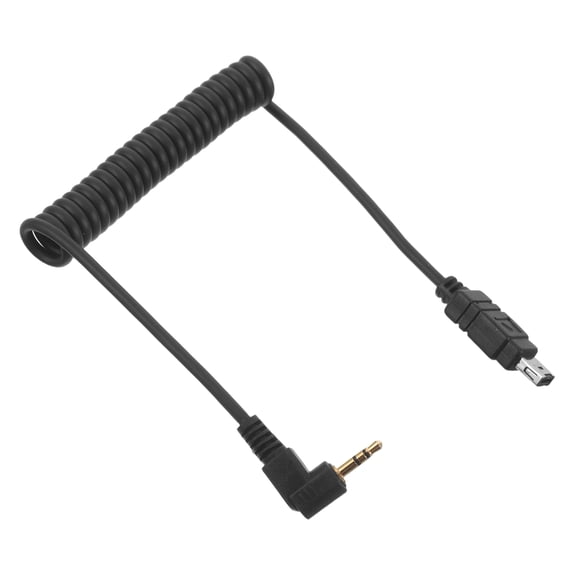 OUNONA Durable Coiled Camera Shutter Release Cable with Lag Free Trigger for Macro and Landscape Shots